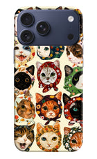 Cool Cat iPhone 17 Pro Max Hard Case Back Cover by Casekaro