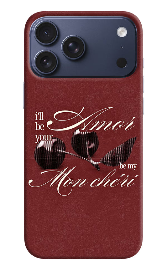 Velvet Cherry iPhone 17 Pro Max Back Cover