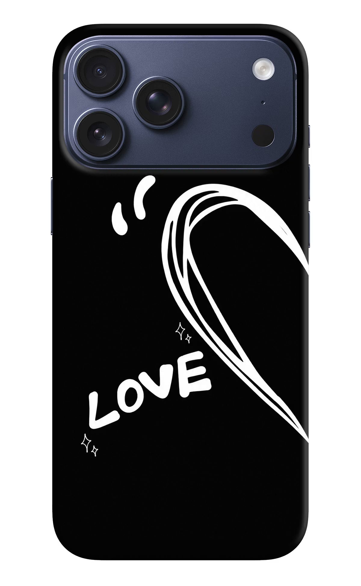 Love Line iPhone 17 Pro Max Back Cover