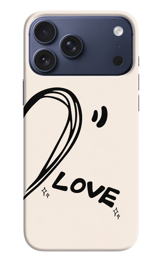 Soul Line iPhone 17 Pro Max Hard Case Back Cover by Casekaro