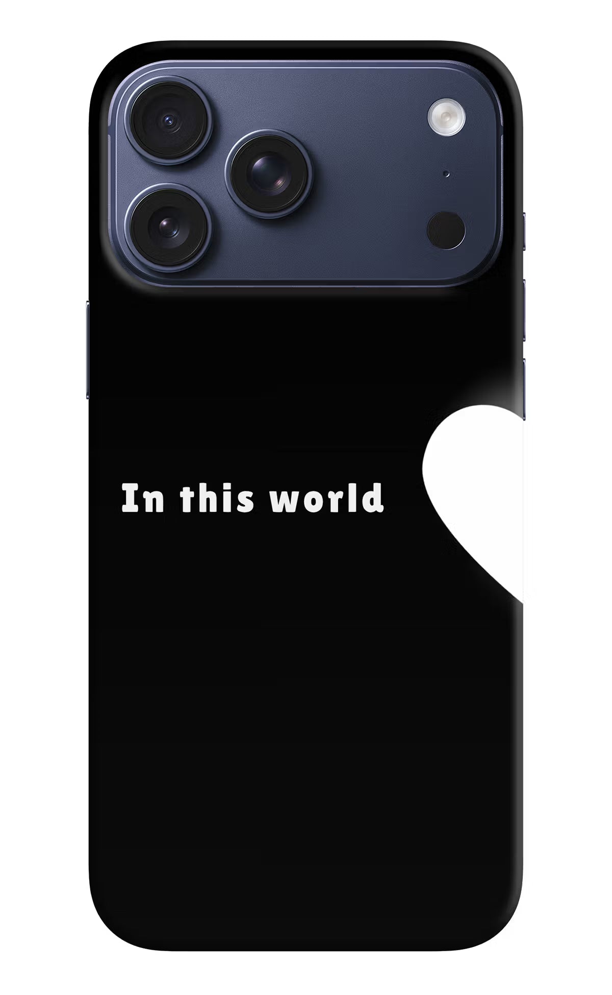 This World iPhone 17 Pro Max Back Cover