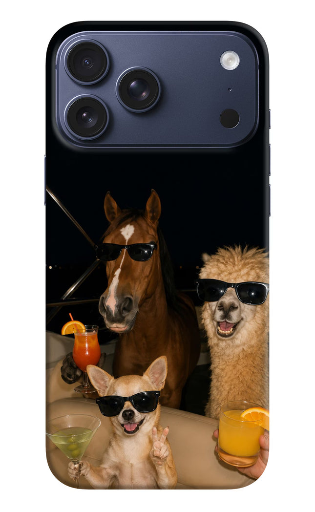 Party Squad iPhone 17 Pro Max Hard Case Back Cover by Casekaro