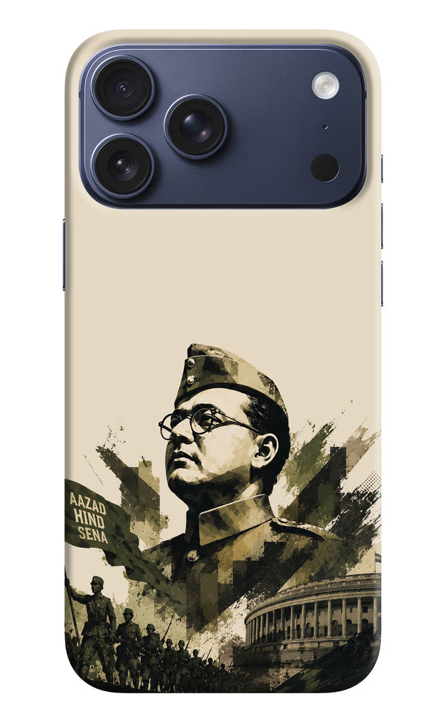 Netaji Rising iPhone 17 Pro Max Hard Case Back Cover by Casekaro