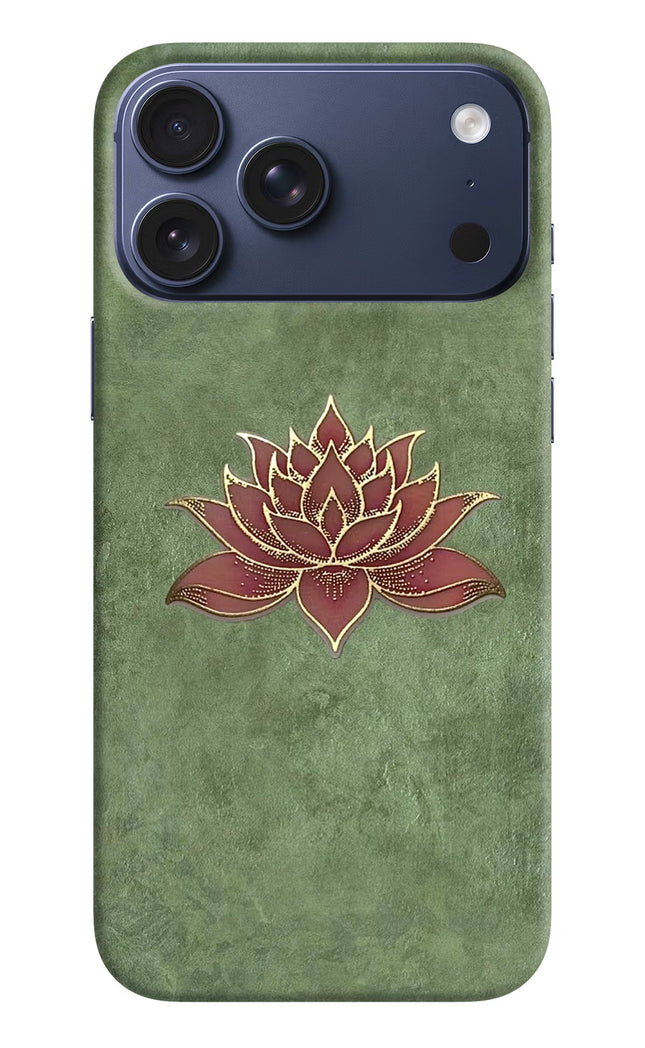 Lotus Grace iPhone 17 Pro Max Hard Case Back Cover by Casekaro