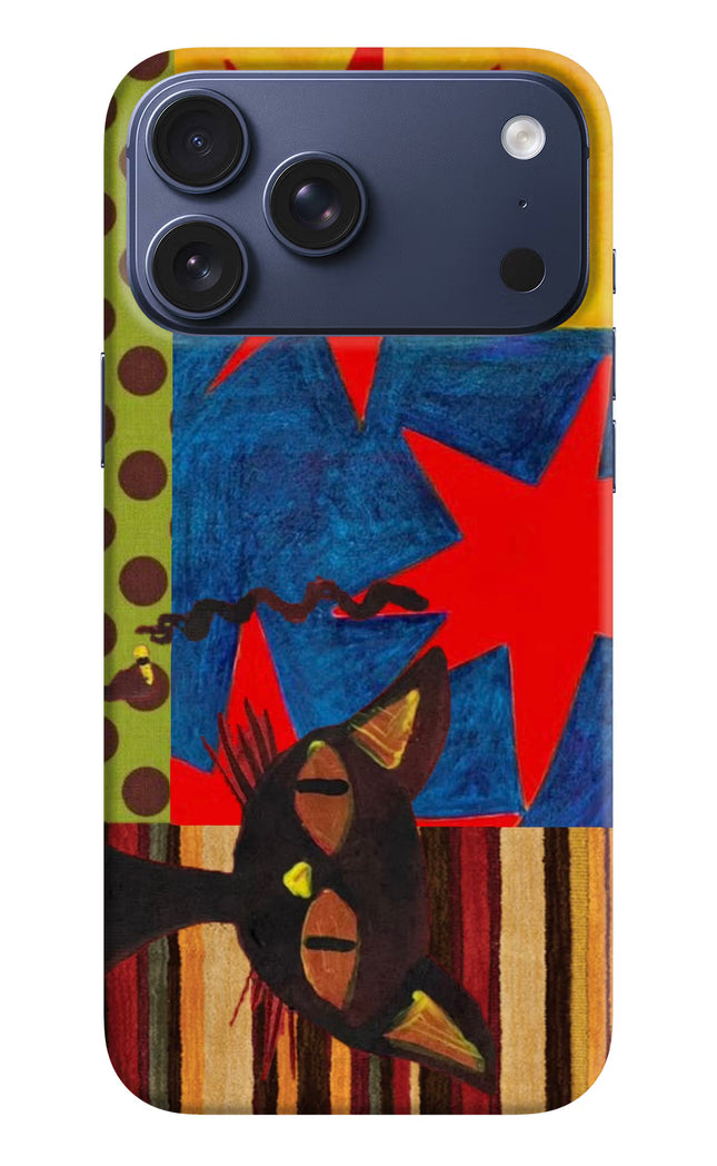 Pop Cat iPhone 17 Pro Max Hard Case Back Cover by Casekaro