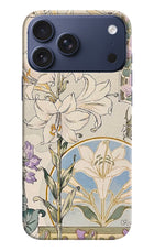 White Lily iPhone 17 Pro Max Hard Case Back Cover by Casekaro
