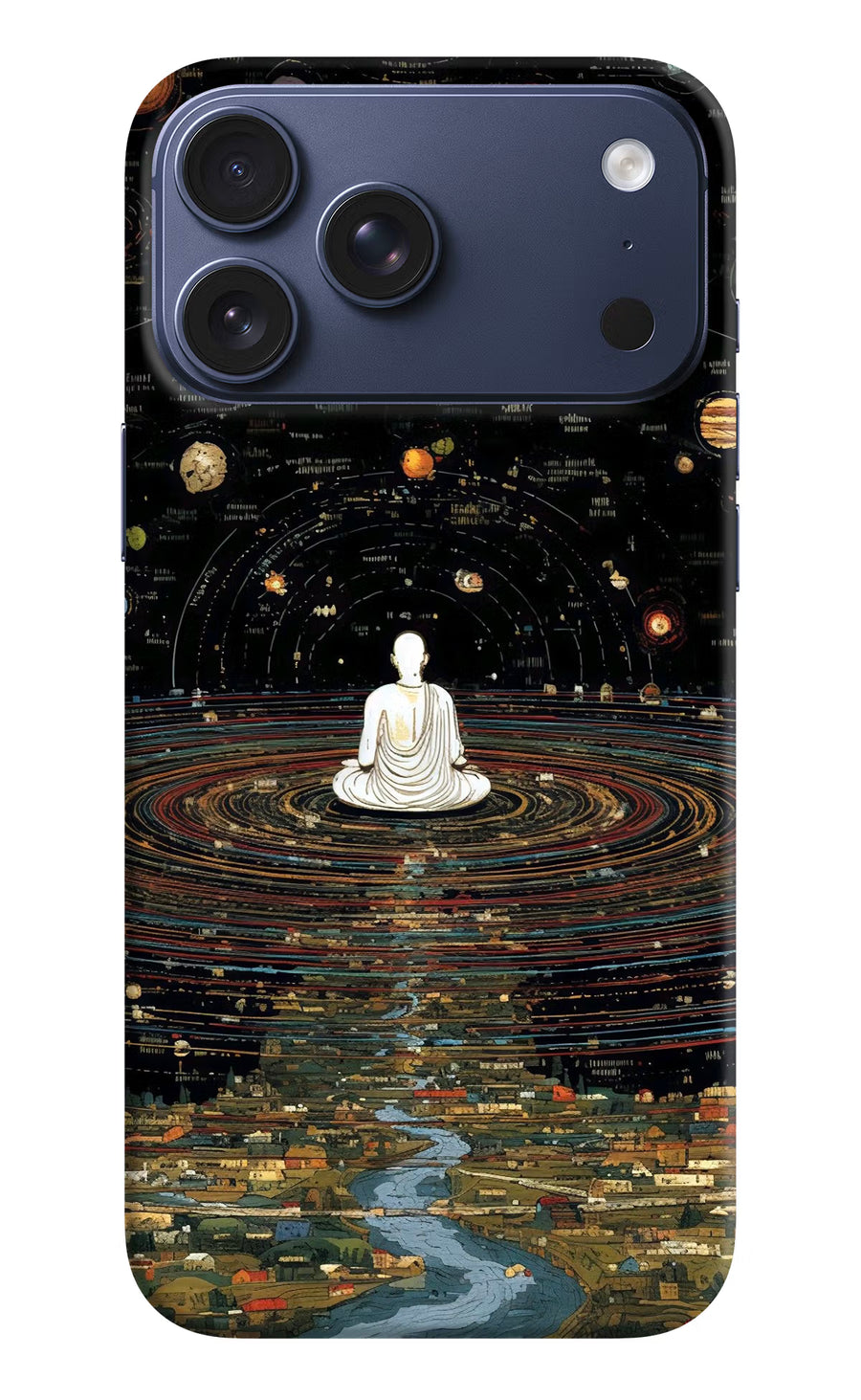 Space Monk iPhone 17 Pro Max Back Cover, Hard case