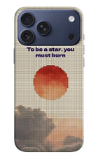 Pixel Sun iPhone 17 Pro Max Hard Case Back Cover by Casekaro