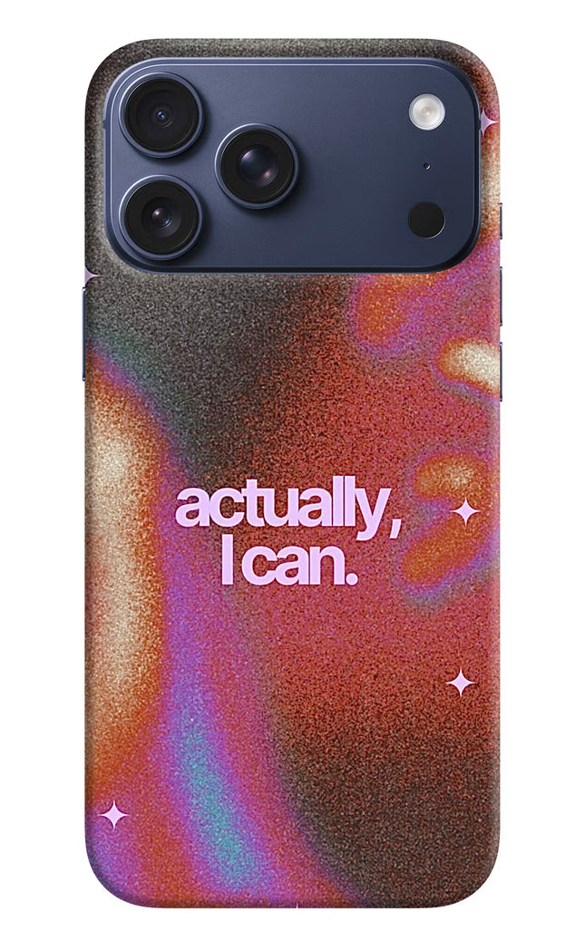 Pink Aura iPhone 17 Pro Max Hard Case Back Cover by Casekaro