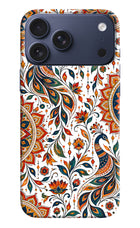 White Mayura iPhone 17 Pro Max Hard Case Back Cover by Casekaro