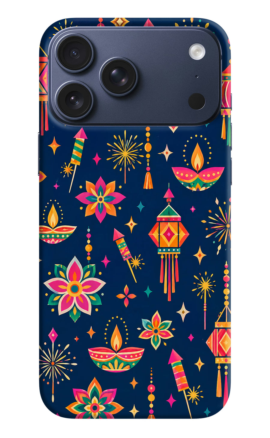 Festive Pop iPhone 17 Pro Max Back Cover, Hard case