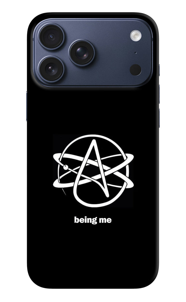 Atheist Symbol iPhone 17 Pro Max Hard Case Back Cover by Casekaro
