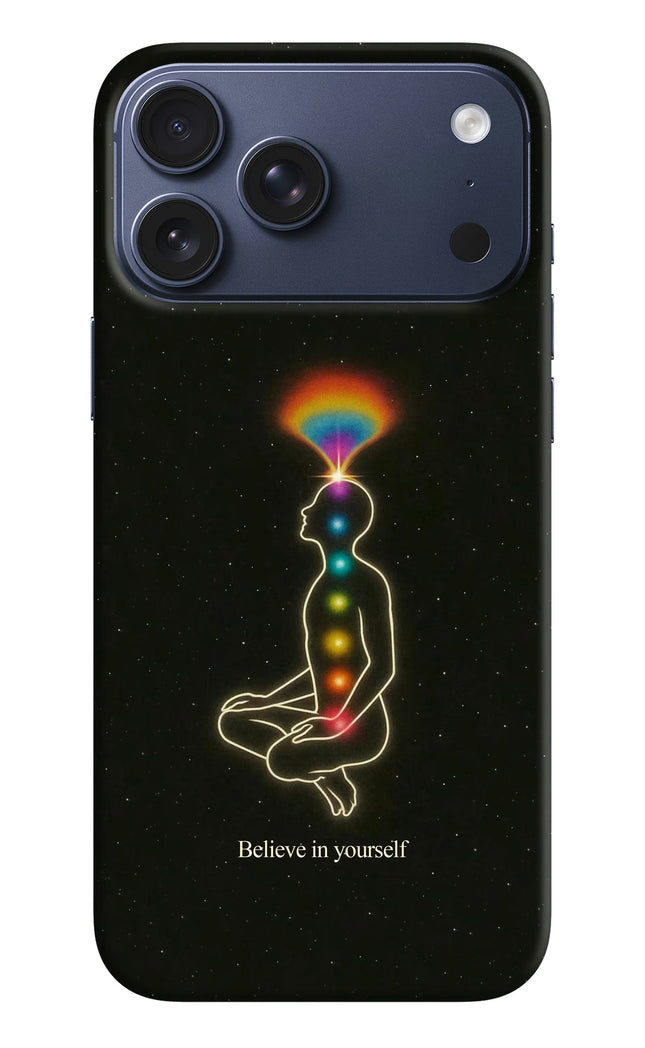 Believe in yourself iPhone 17 Pro Max Hard Case Back Cover by Casekaro