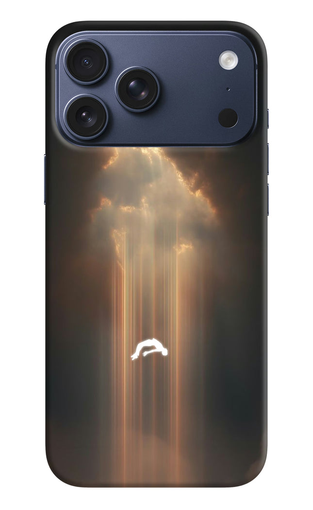 Heavenly Beam iPhone 17 Pro Max Hard Case Back Cover by Casekaro