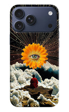 Cosmic Flower iPhone 17 Pro Max Hard Case Back Cover by Casekaro