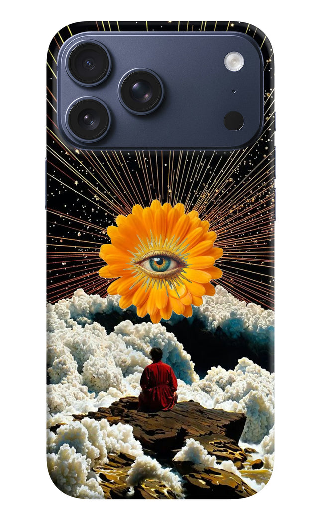 Cosmic Flower iPhone 17 Pro Max Hard Case Back Cover by Casekaro