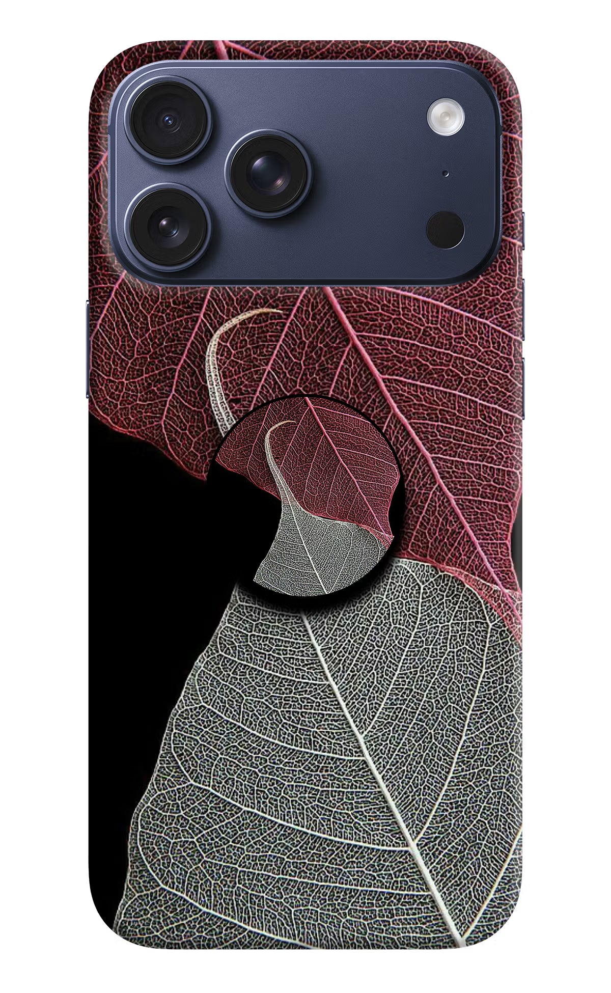 Leaf Pattern iPhone 17 Pro Max Pop Case by Casekaro