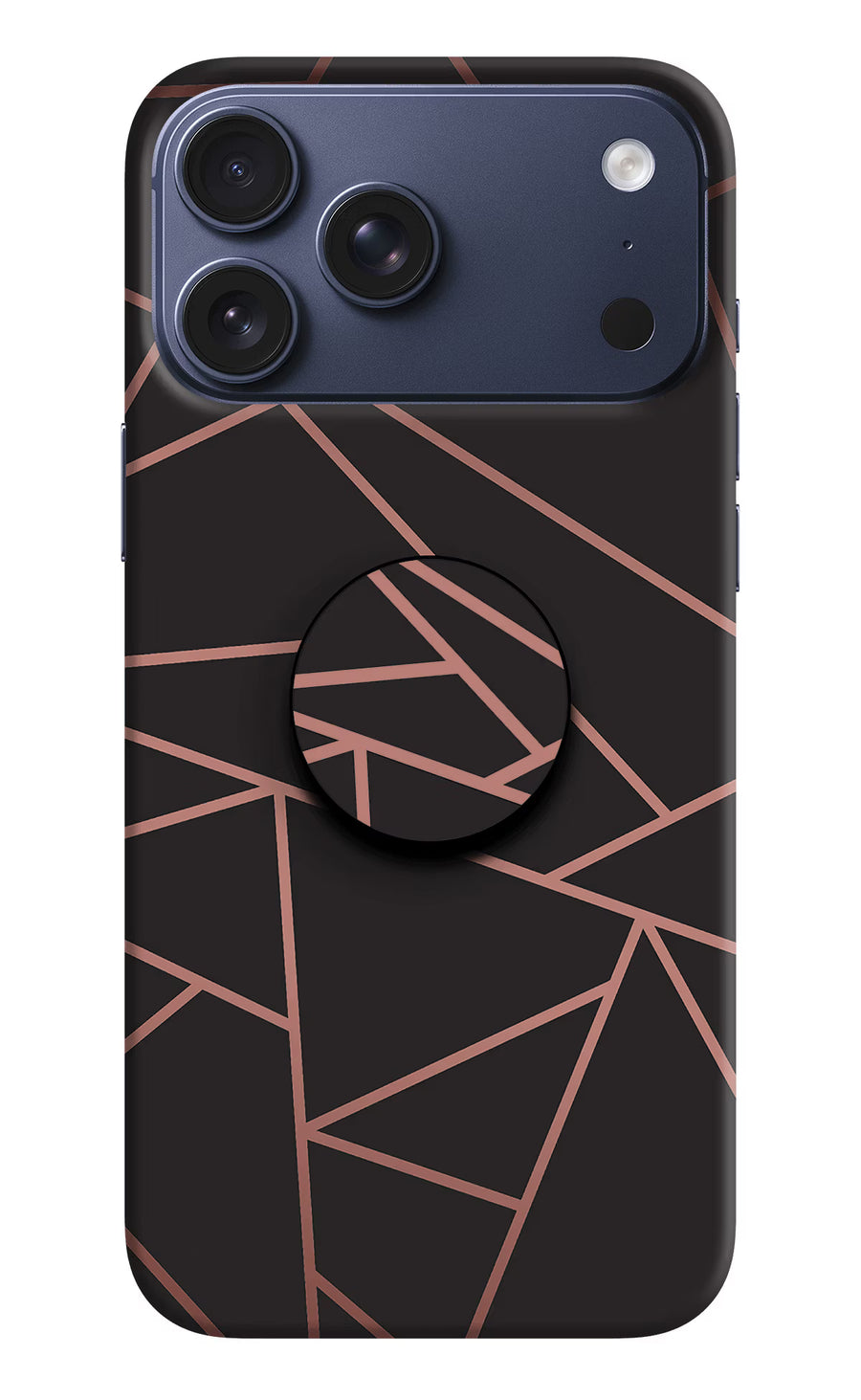 Geometric Pattern iPhone 17 Pro Max Pop Case, Hard case