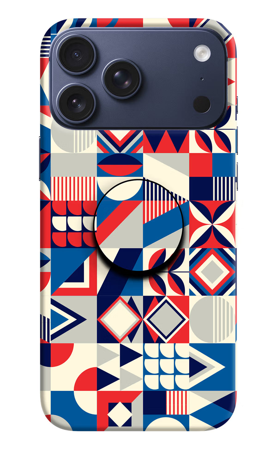 Colorful Pattern iPhone 17 Pro Max Pop Case, Hard case