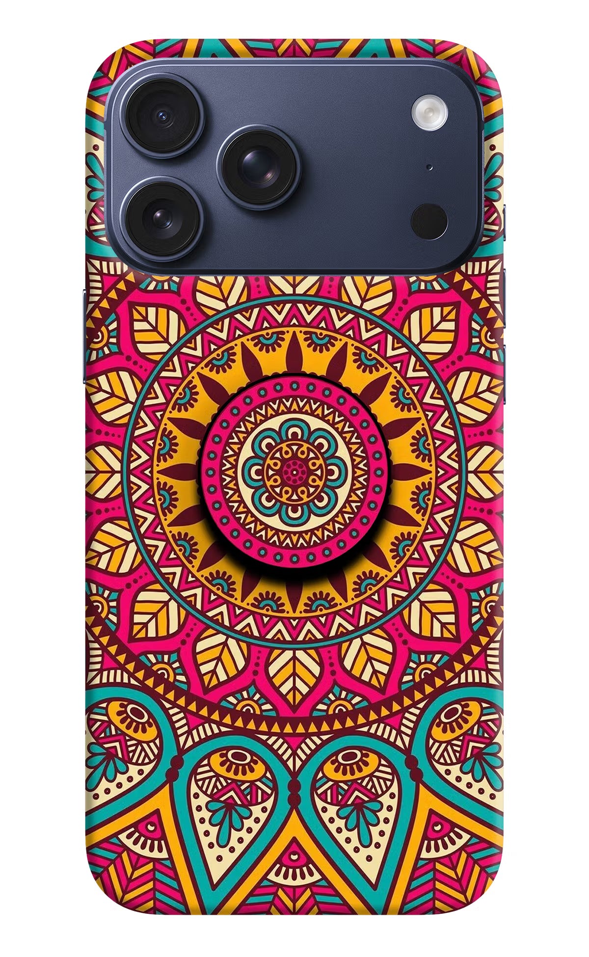 Mandala iPhone 17 Pro Max Pop Case by Casekaro