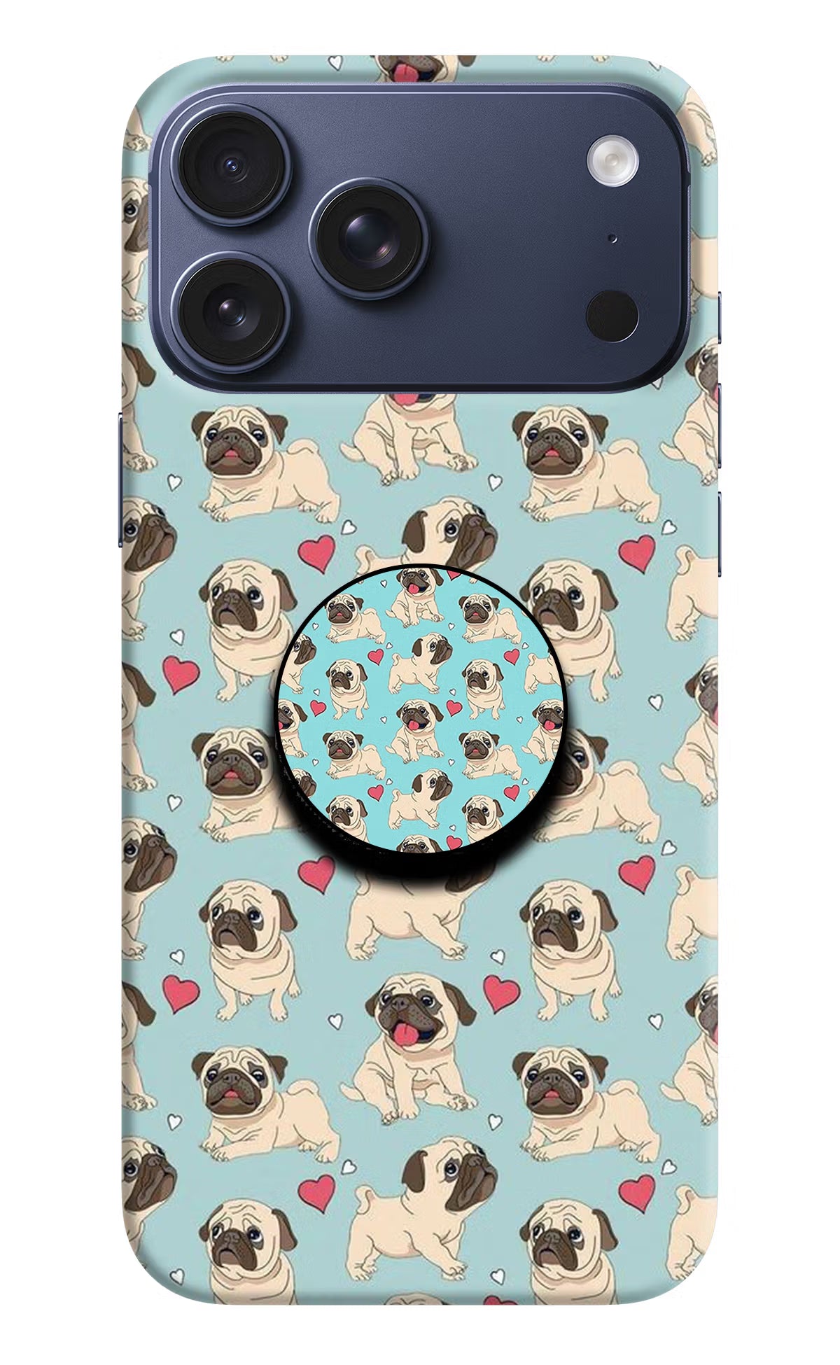 Pug Dog iPhone 17 Pro Max Pop Case by Casekaro