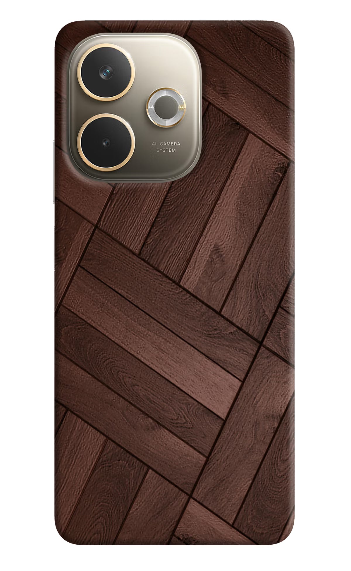 Wooden Texture Design Oppo A5 Pro 5G Hard Case Back Cover by Casekaro