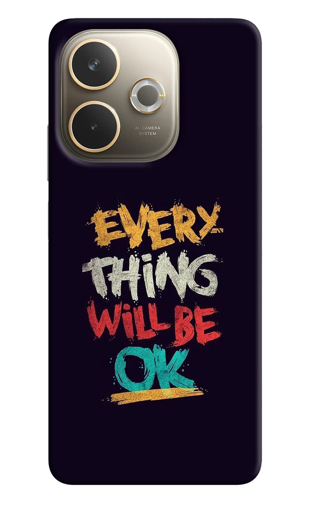 Everything Will Be Ok Oppo A5 Pro 5G Hard Case Back Cover by Casekaro