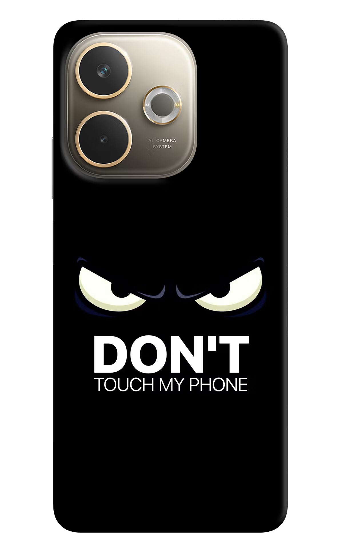 Don'T Touch My Phone Oppo A5 Pro 5G Hard Case Back Cover by Casekaro