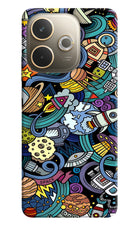 Space Abstract Oppo A5 Pro 5G Hard Case Back Cover by Casekaro