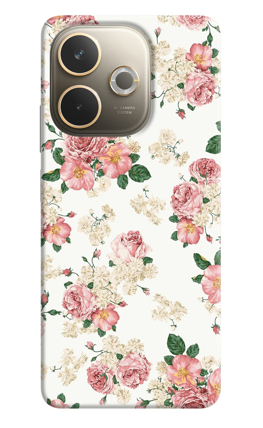 Flowers Oppo A5 Pro 5G Back Cover, Hard case