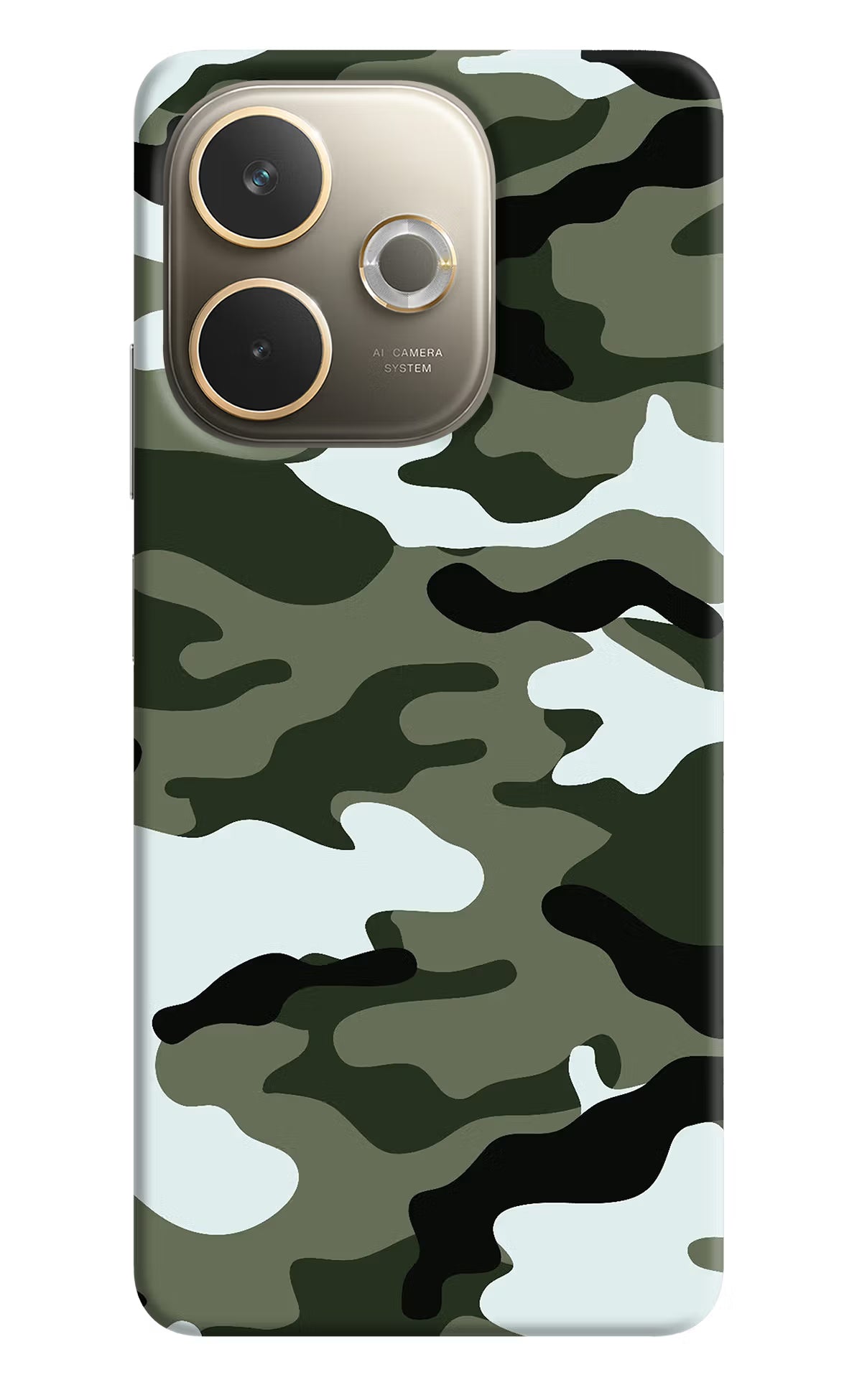 Camouflage Oppo A5 Pro 5G Hard Case Back Cover by Casekaro