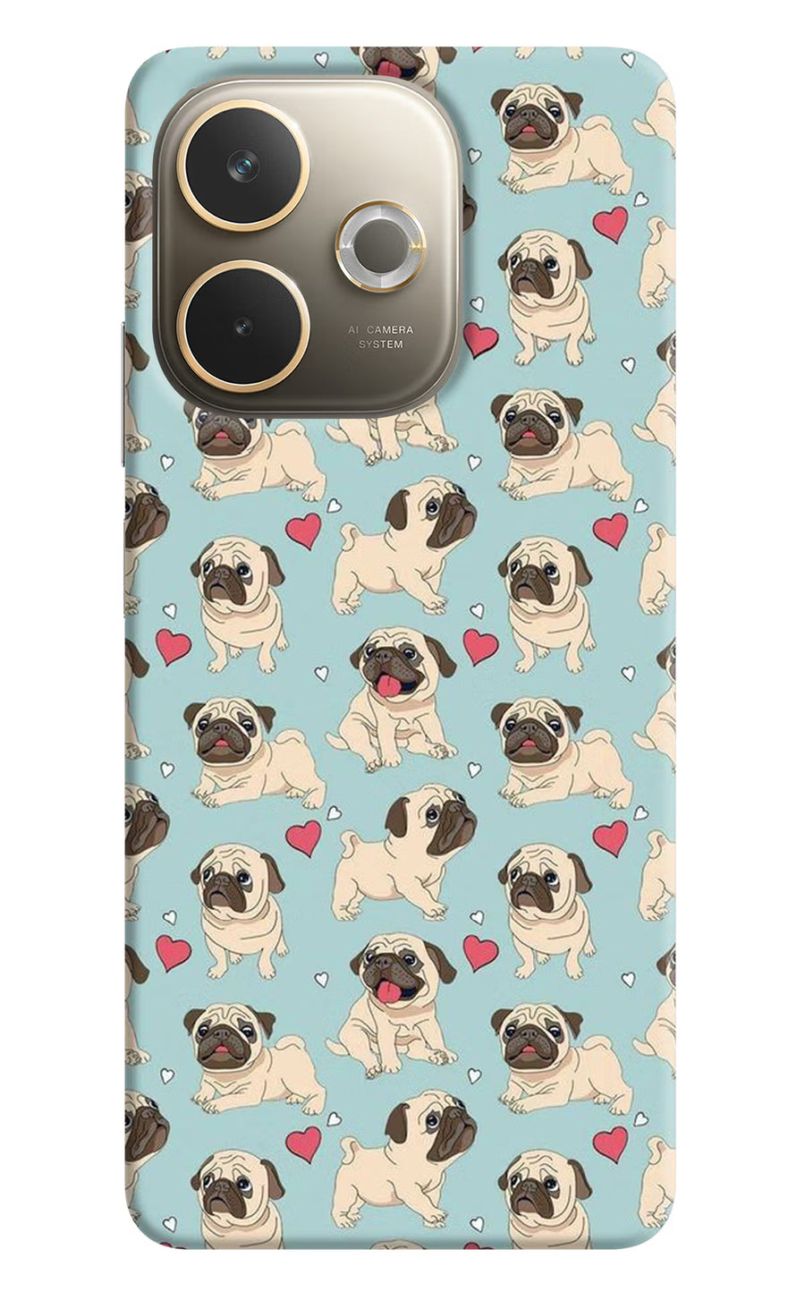 Pug Dog Oppo A5 Pro 5G Back Cover, Hard case