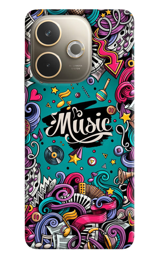 Music Graffiti Oppo A5 Pro 5G Hard Case Back Cover by Casekaro