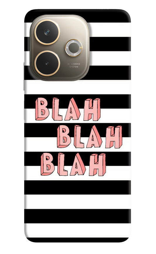 Blah Blah Blah Oppo A5 Pro 5G Hard Case Back Cover by Casekaro