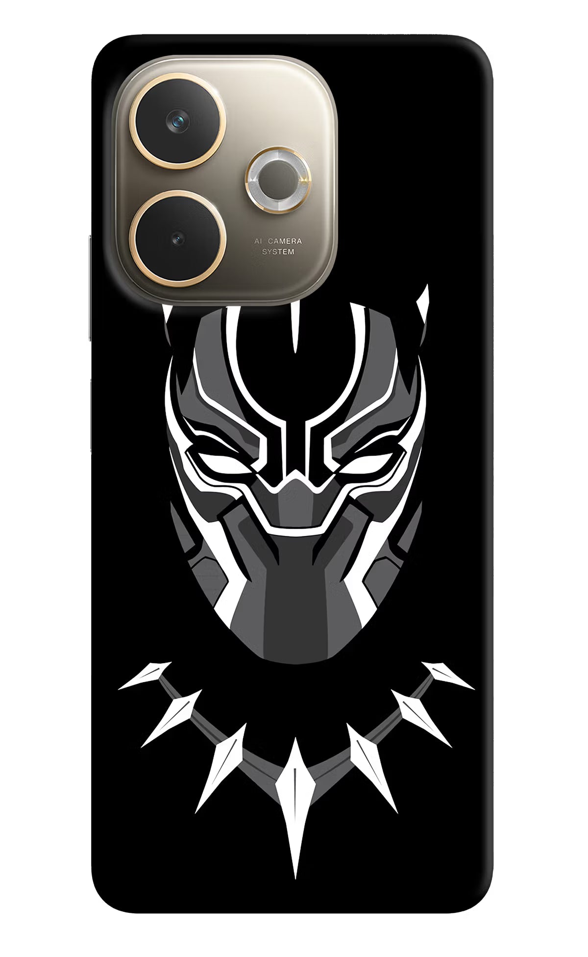 Black Panther Oppo A5 Pro 5G Hard Case Back Cover by Casekaro