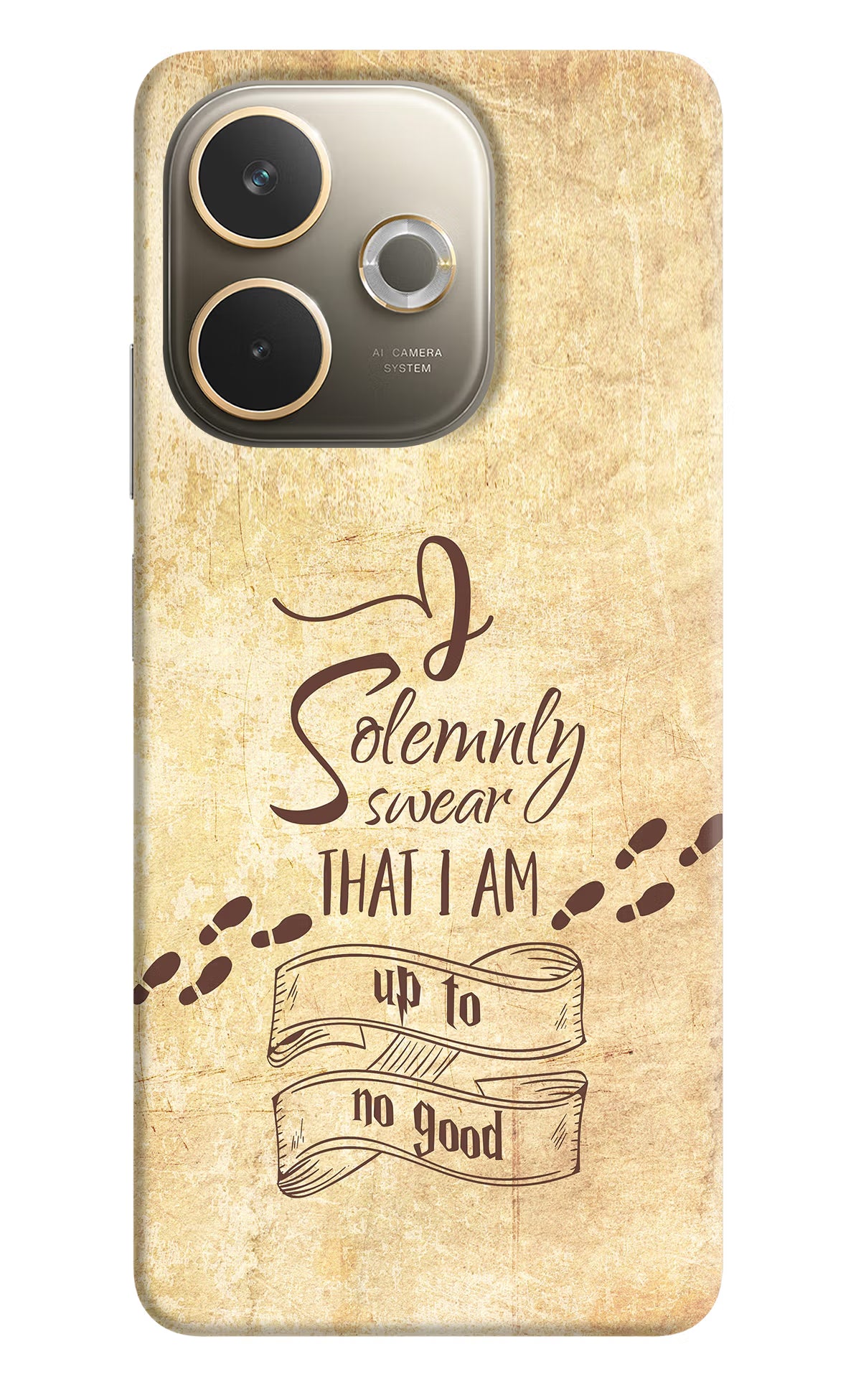 I Solemnly swear that i up to no good Oppo A5 Pro 5G Hard Case Back Cover by Casekaro