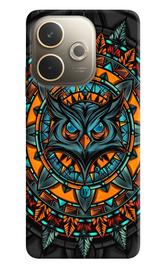 Angry Owl Art Oppo A5 Pro 5G Hard Case Back Cover by Casekaro