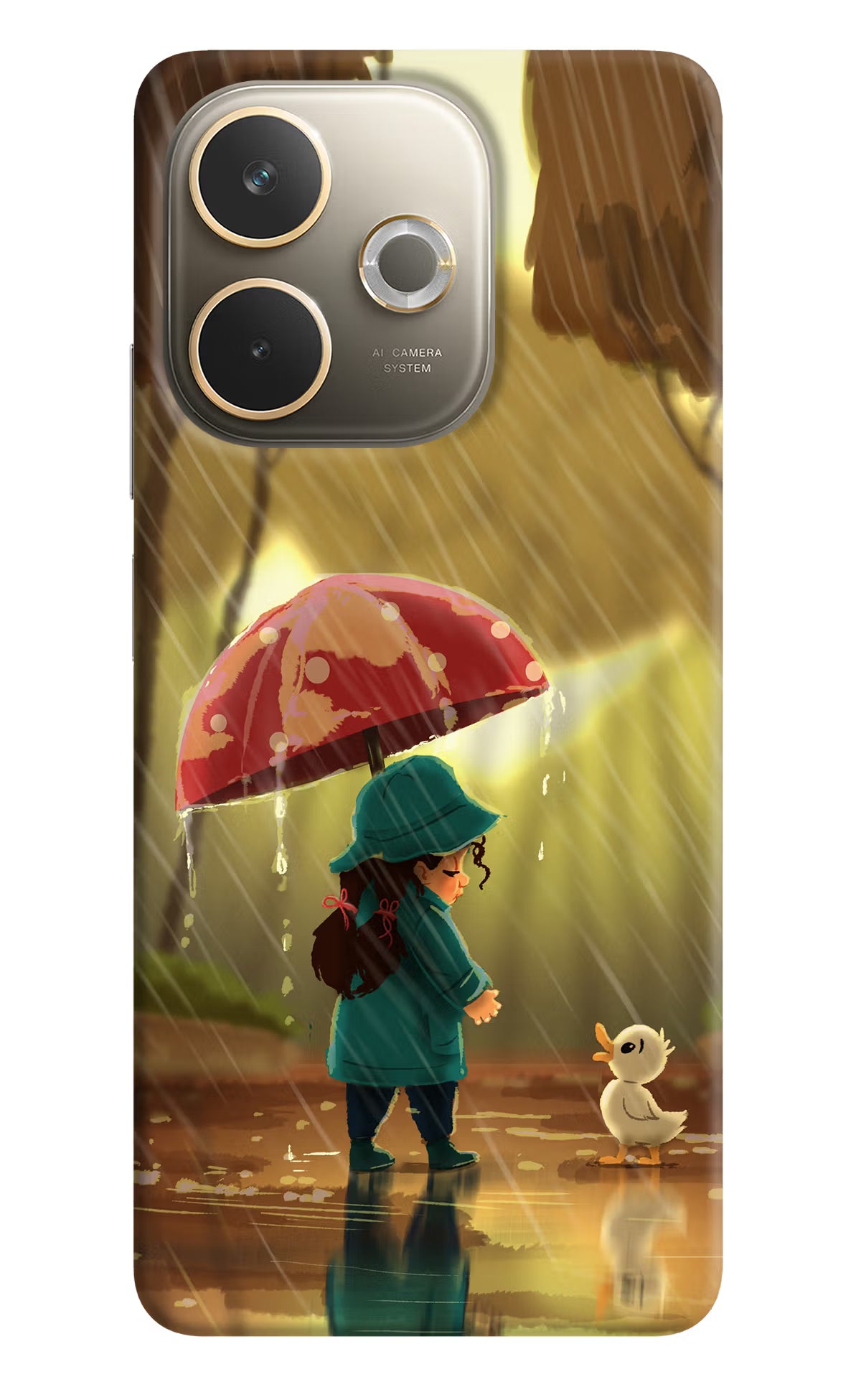 Rainy Day Oppo A5 Pro 5G Hard Case Back Cover by Casekaro