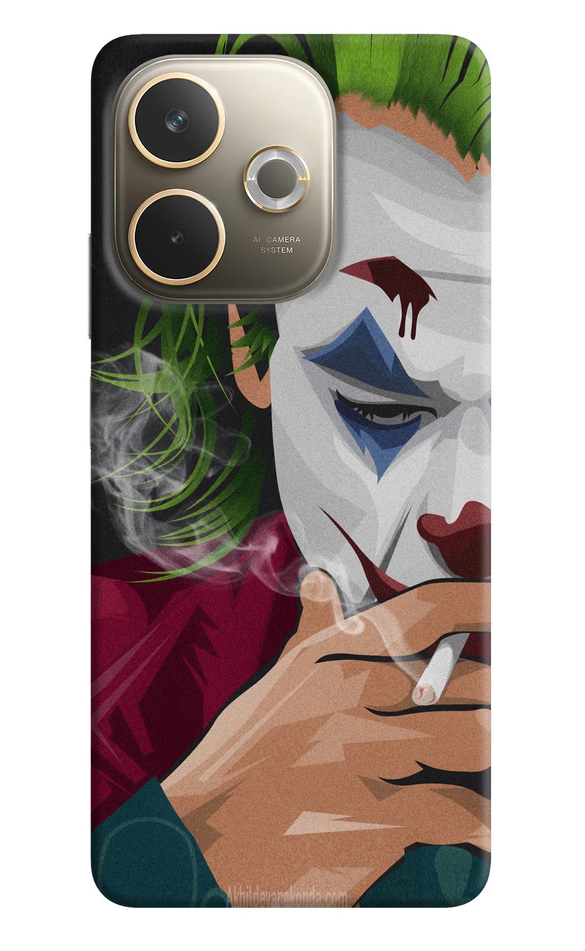 Joker Smoking Oppo A5 Pro 5G Hard Case Back Cover by Casekaro