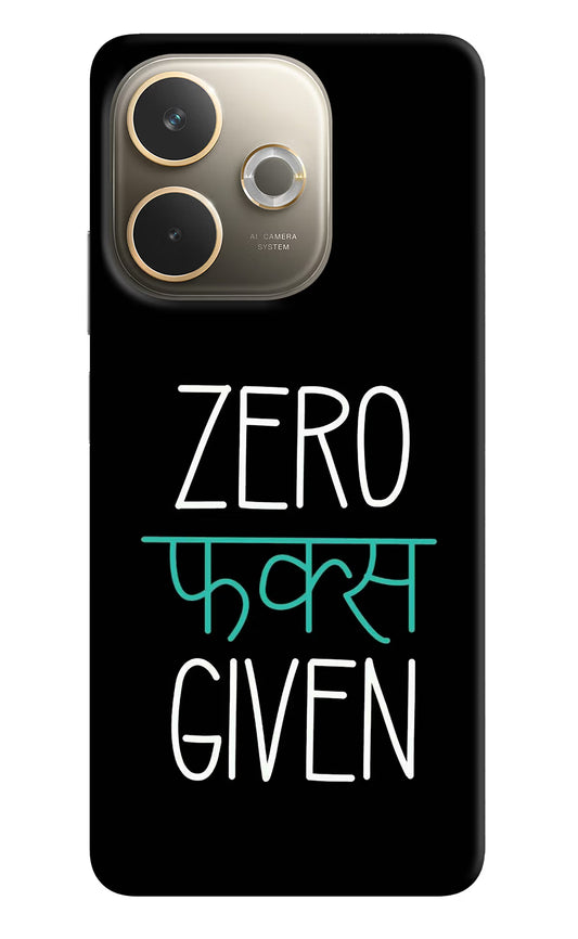 Zero Fucks Given Oppo A5 Pro 5G Hard Case Back Cover by Casekaro