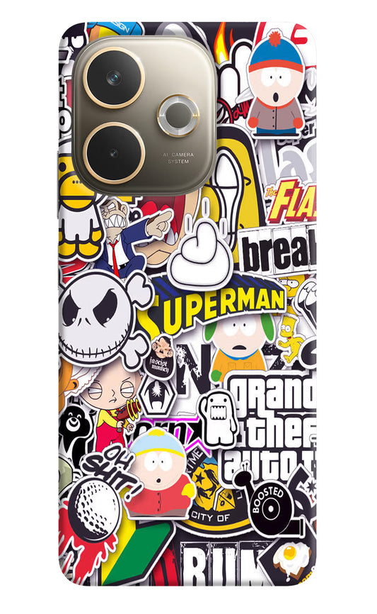 Sticker Bomb Oppo A5 Pro 5G Hard Case Back Cover by Casekaro