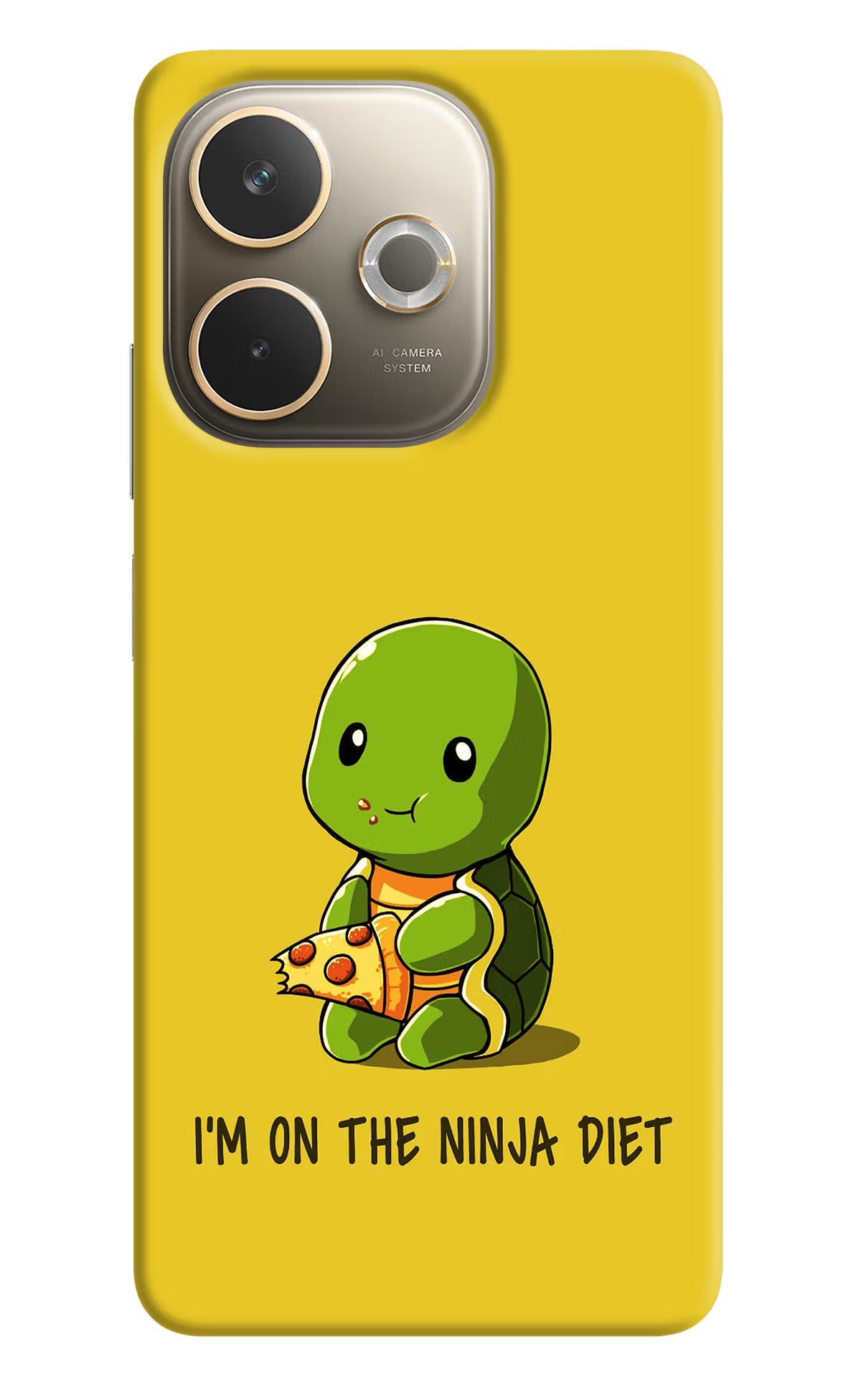 I'm on Ninja Diet Oppo A5 Pro 5G Hard Case Back Cover by Casekaro