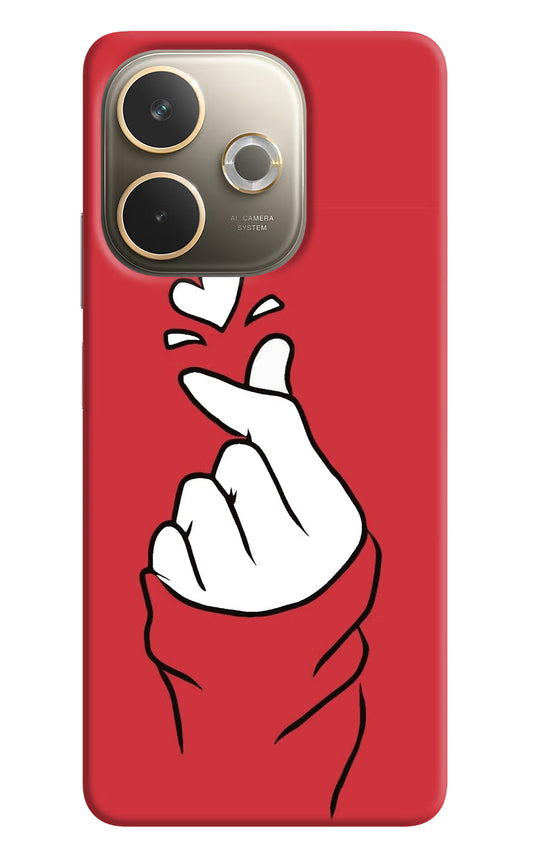 Korean Love Sign Oppo A5 Pro 5G Hard Case Back Cover by Casekaro