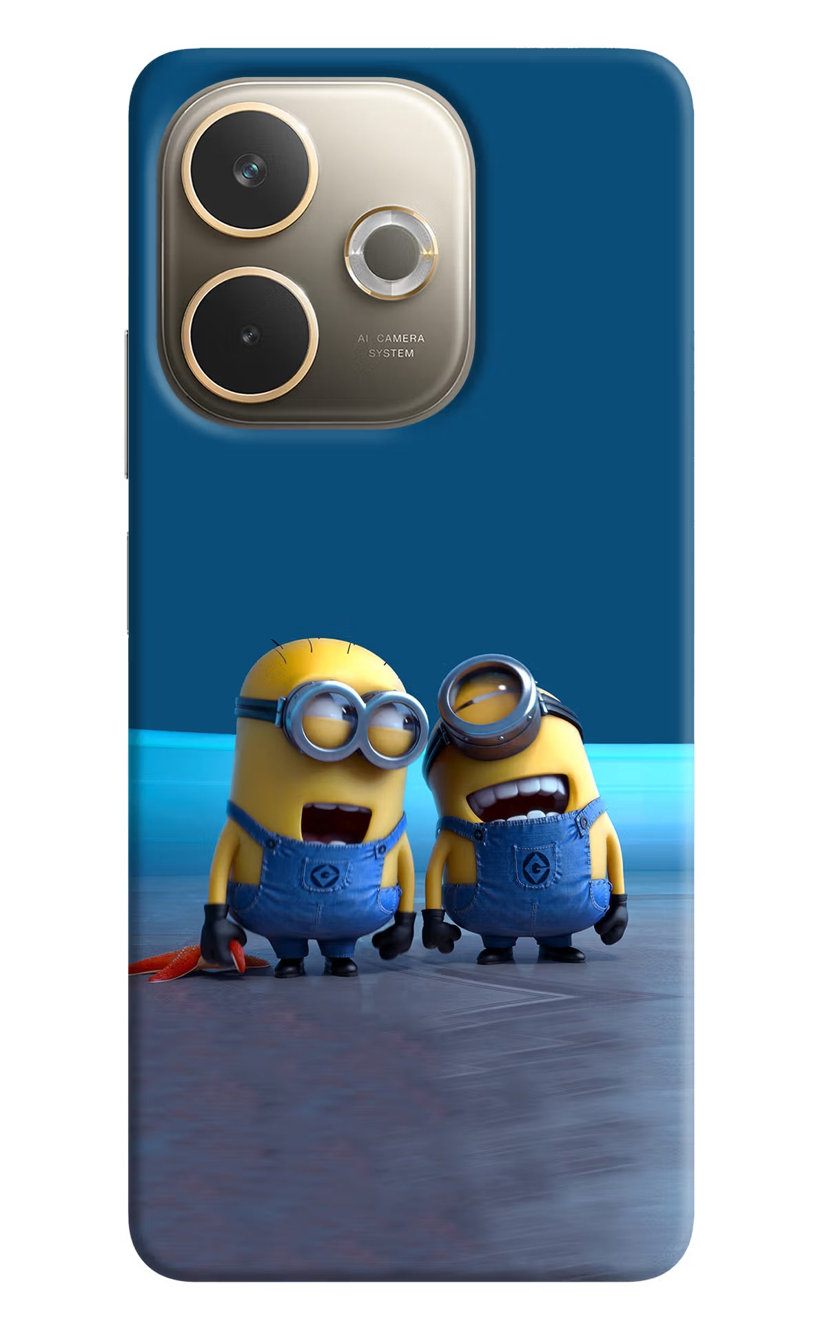 Minion Laughing Oppo A5 Pro 5G Hard Case Back Cover by Casekaro