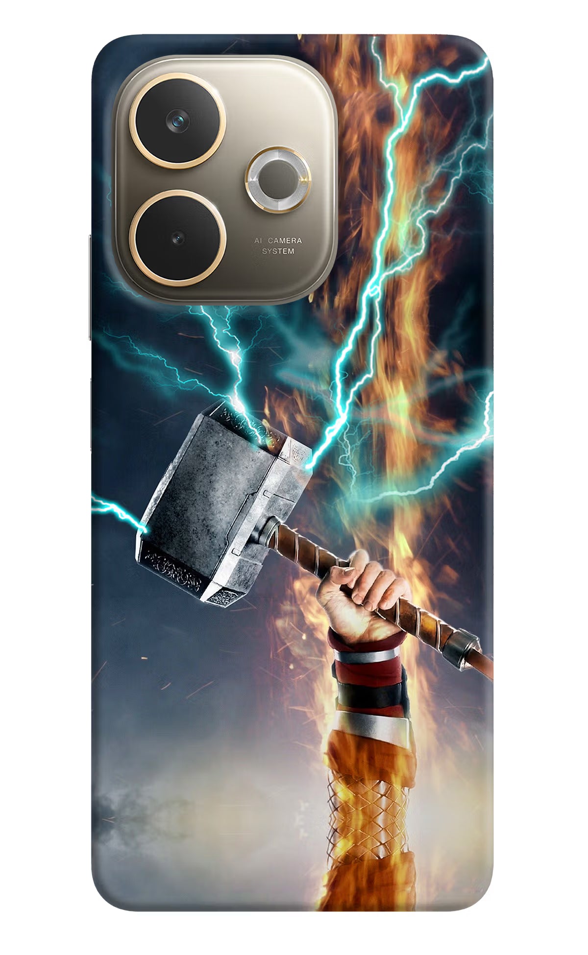 Thor Hammer Mjolnir Oppo A5 Pro 5G Hard Case Back Cover by Casekaro
