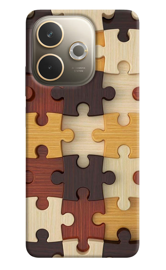 Wooden Puzzle Oppo A5 Pro 5G Hard Case Back Cover by Casekaro