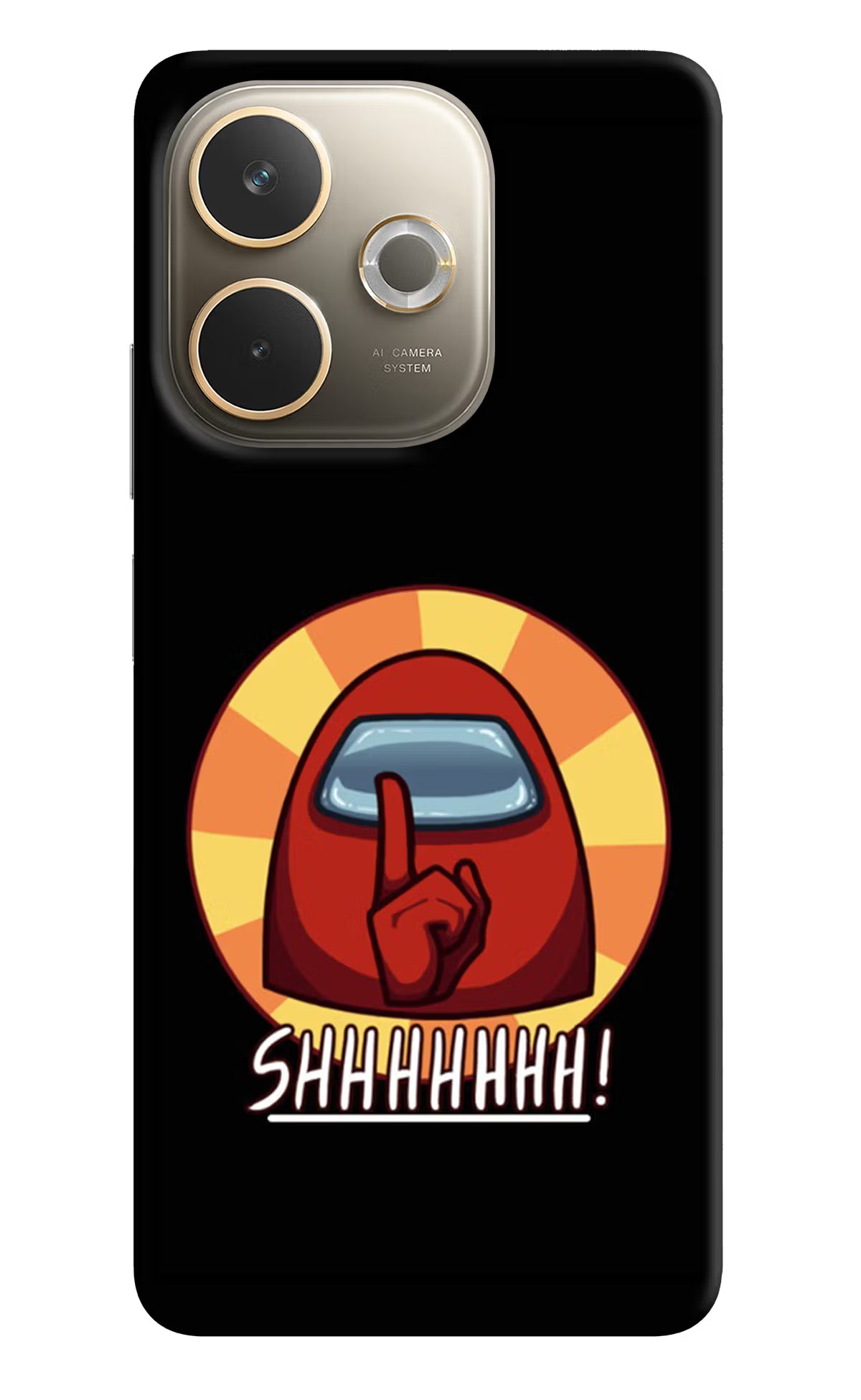 Among Us Shhh! Oppo A5 Pro 5G Hard Case Back Cover by Casekaro