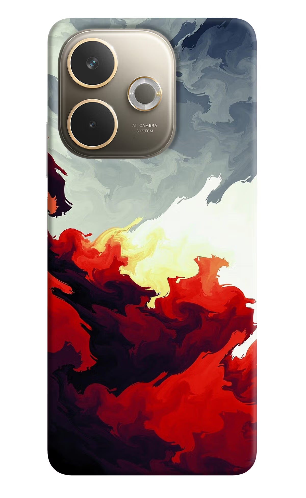 Fire Cloud Oppo A5 Pro 5G Hard Case Back Cover by Casekaro