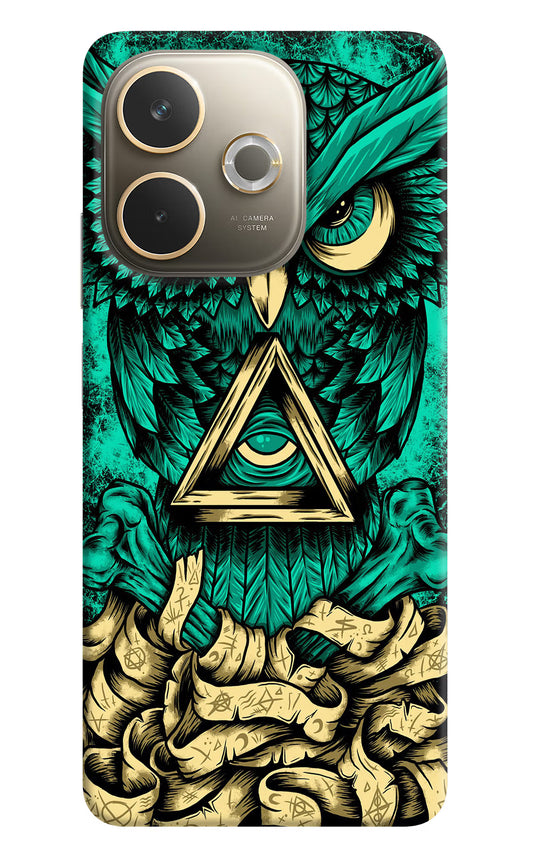 Green Owl Oppo A5 Pro 5G Hard Case Back Cover by Casekaro