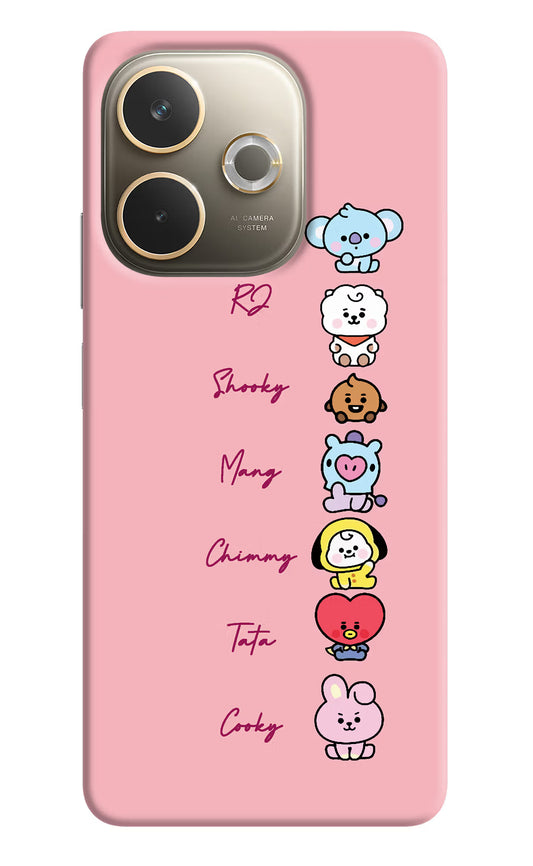 BTS names Oppo A5 Pro 5G Hard Case Back Cover by Casekaro